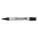 Marker Bic Pro Punta Scalpello Nero 12 pz.