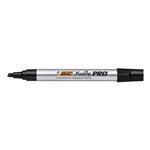 Marker Bic Pro Punta Scalpello Nero 12 pz.