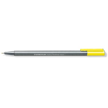 Pennarelli Triplus Liner 334  Neon Giallo 10 pz.