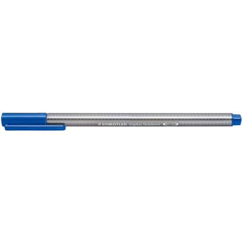 Pennarelli Triplus Liner 334 Blu neon 10 pz.