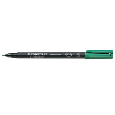 Pennarelli Lumocolor Staedtler 313 S Verde 10 pz.