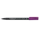 Pennarelli Lumocolor Staedtler 313 S Viola 10 pz.