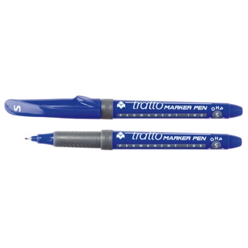 Pennarelli Tratto OHP Pen S Blu 8 pz.