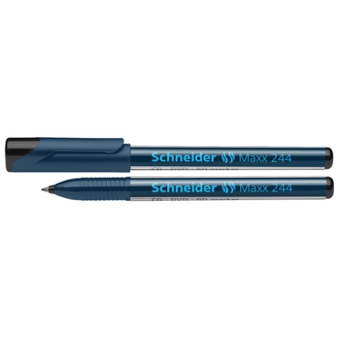 Pennarelli Schneider Maxx CD 244 Nero 10 pz.