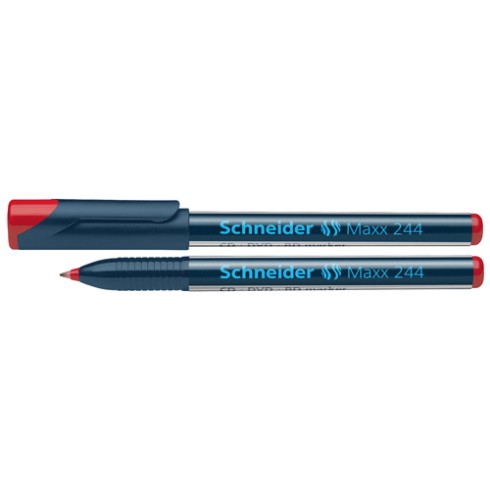 Pennarelli Schneider Maxx CD 244 Rosso 10 pz.