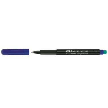 Pennarelli Faber Multimark F Blu 10 pz.