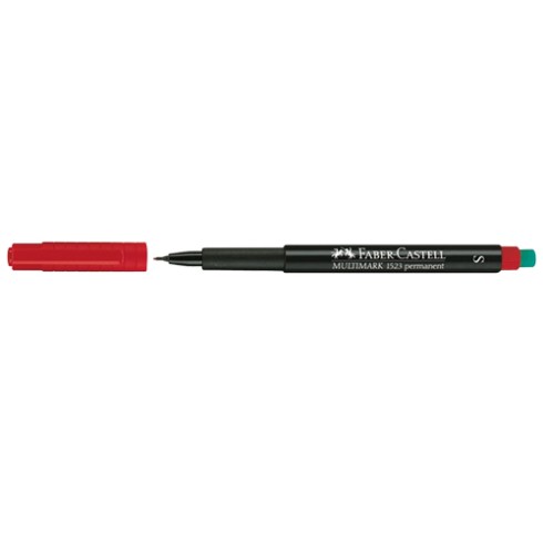 Pennarelli Faber Multimark S Rosso 10 pz.