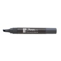 Marker Sharpie W10 Punta Scalpello Nero 12 pz.