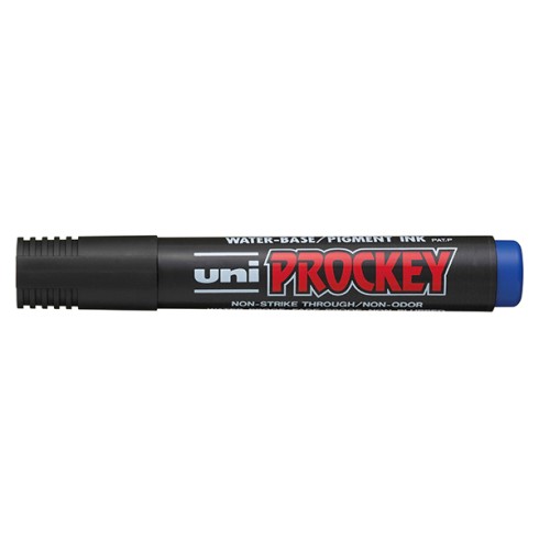 Marker Uni Prockey punta tonda Blu 12 pz.