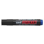 Marker Uni Prockey punta tonda Blu 12 pz.