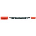 Pennarelli Lumocolor Staedtler Duo 348 Rosso 10 pz