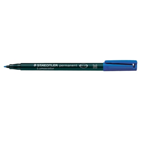 Pennarelli Lumocolor Staedtler 317 M Blu 10 pz.