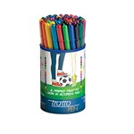 Pennarelli Tratto Pen  Barattolo 50 pz. Ass.