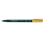 Pennarelli Lumocolor Staedtler 317 M Giallo 10 pz.