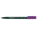 Pennarelli Lumocolor Staedtler 317 M Viola 10 pz.