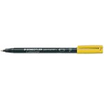 Pennarelli Lumocolor Staedtler 318 F Giallo 10 pz.