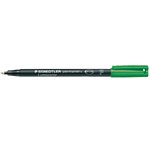 Pennarelli Lumocolor Staedtler 318 F Verde 10 pz.