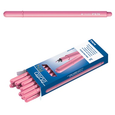 Pennarelli Tratto Pen 12 pz. Rosa