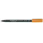 Pennarelli Lumocolor Staedtler 318 F Arancio 10 pz