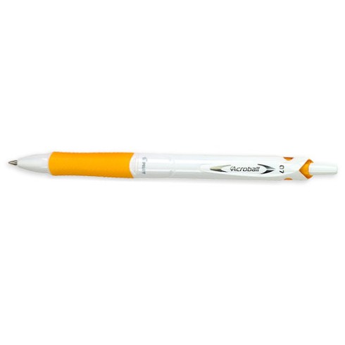 Penne Pilot Acroball Pure White Arancio 10 pz.