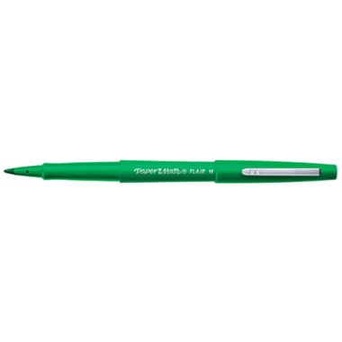 Pennarelli Paper Mate Flair Nylon Verde 12 pz.