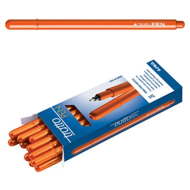 Pennarelli Tratto Pen 12 pz. Arancio