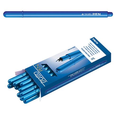 Pennarelli Tratto Pen 12 pz. Cobalto