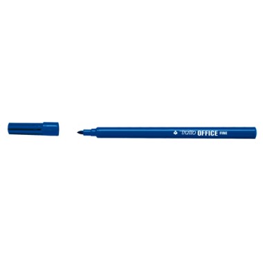 Pennarelli Tratto Office Fine Blu 12 pz.