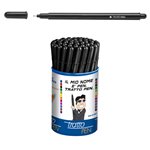 Pennarelli Tratto Pen  Barattolo 50 pz. Nero