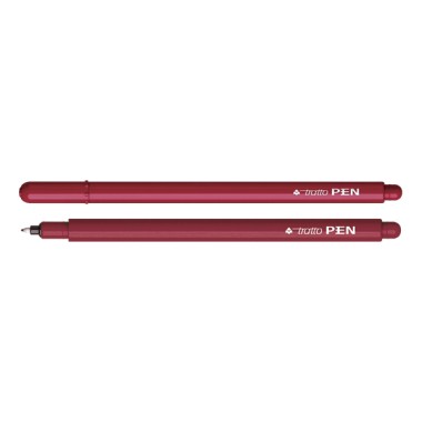 Pennarelli Tratto Pen 12 pz. Bordeaux