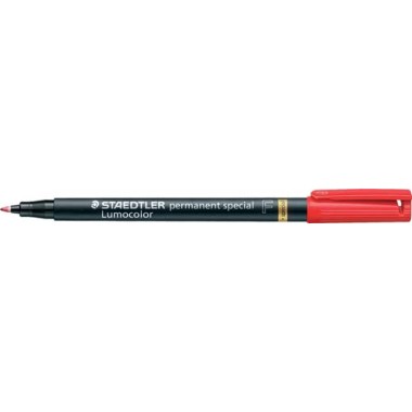 Pennarelli Lumocolor Staedtler 319 F Rosso 10 pz.