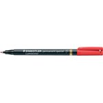 Pennarelli Lumocolor Staedtler 319 F Rosso 10 pz.