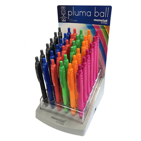 Penne Memotak Pluma Ball 1.0  Expo 36 pz.BR9003