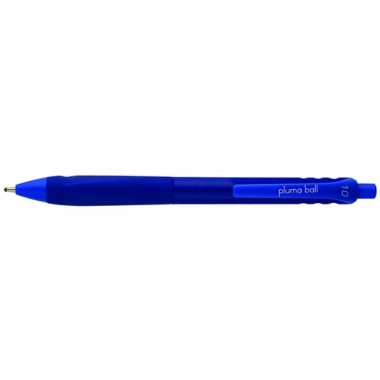 Penne Memotak Pluma Ball 1.0 Blu 12 pz.