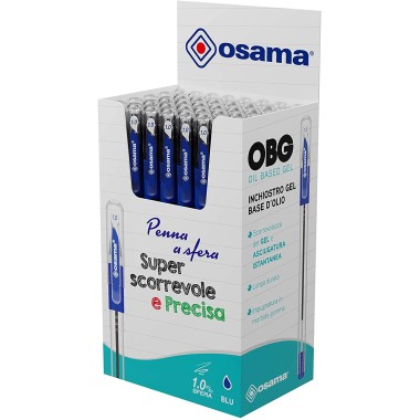 Penne Osama OBG 1.0 Cappuccio Blu 48 pz.