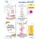 Biglietti CartoGi Compleanno 1497/G Arts is Lady
