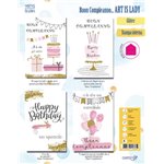 Biglietti CartoGi Compleanno 1497/G Arts is Lady