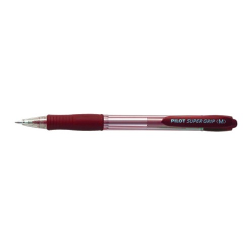 Penne Pilot Supergrip  M Rosso 12 pz.