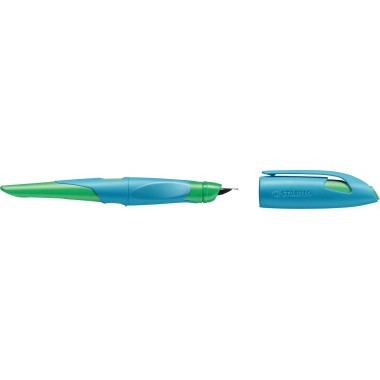 Penna Stilo Stabilo EasyBirdy L Azzurro + Inch Blu