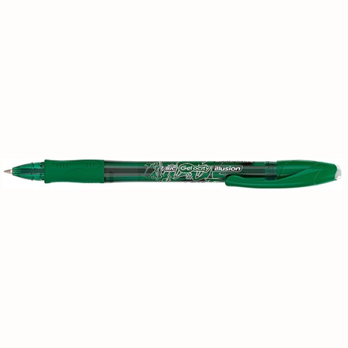 Penne Bic Gelocity Illusion Verde 12 pz.