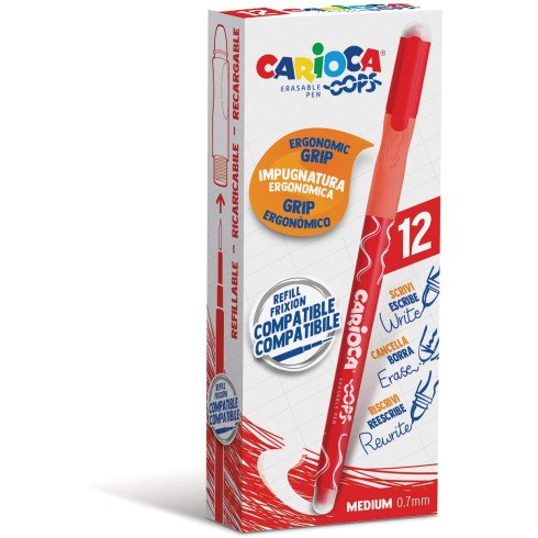 Penne Carioca Oops 43039 Rosso 12 pz