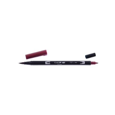 Pennarelli Tombow Dual Brush Port Red 757