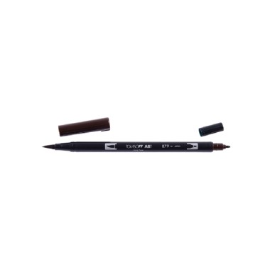 Pennarelli Tombow Dual Brush Brown 879