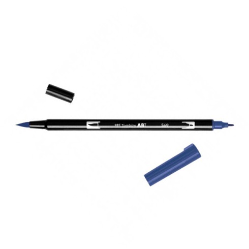 Pennarelli Tombow Dual Brush Jet Blue 569