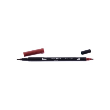 Pennarelli Tombow Dual Brush Wine Red 837