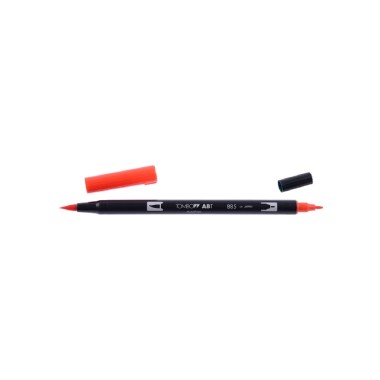 Pennarelli Tombow Dual Brush Warm Red 885