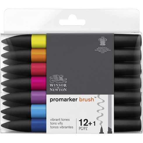 Brushmarker Set 12+1 Vibrant 0290145