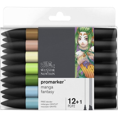 Promarker 0290142/02590055 12 Manga Fantasy