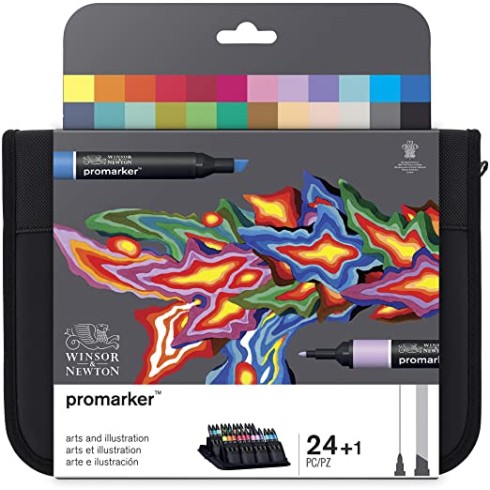 Promarker Set 24+1 Art&Illustration 0290078