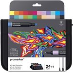 Promarker Set 24+1 Art&Illustration 0290078